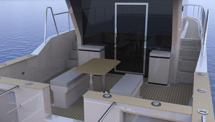 41尺双体钓鱼艇（铝合金）